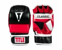 TITLE Classic Wristwrap Heavy Bag Gloves
