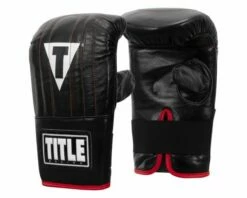 TITLE Professional Old School Leather Bag Gloves