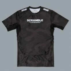 SCRAMBLE TACTIC RASHGUARD – BLACK