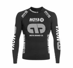 TEAM MOYA 22 BLACK LS RASHGUARD