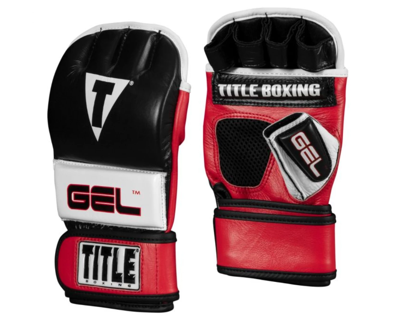 TITLE Gel Incensed Wristband Heavy Bag Gloves - Image 2