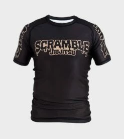 SCRAMBLE DRIP LOGO RASHGUARD