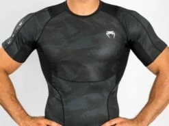 VENUM ELECTRON 3.0 RASHGUARD - SS - BLACK