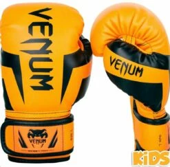 VENUM Kids Elite Boxing Glove - Fluo Orange