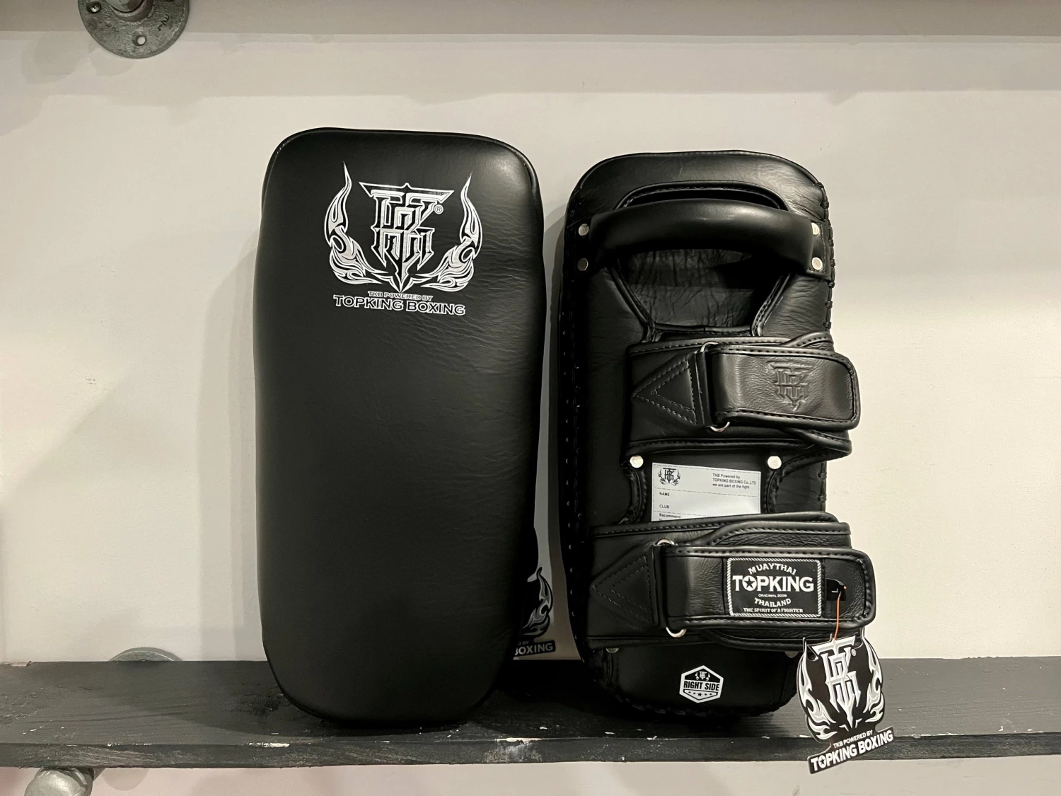 TOP KING KICKING PADS "EXTREME" (STRAIGHT) VELCRO - Image 2