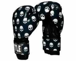 TITLE Boxing Infused Skull Print Bag Gloves