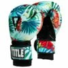 TITLE Boxing Hawaiian Floral Bag Gloves